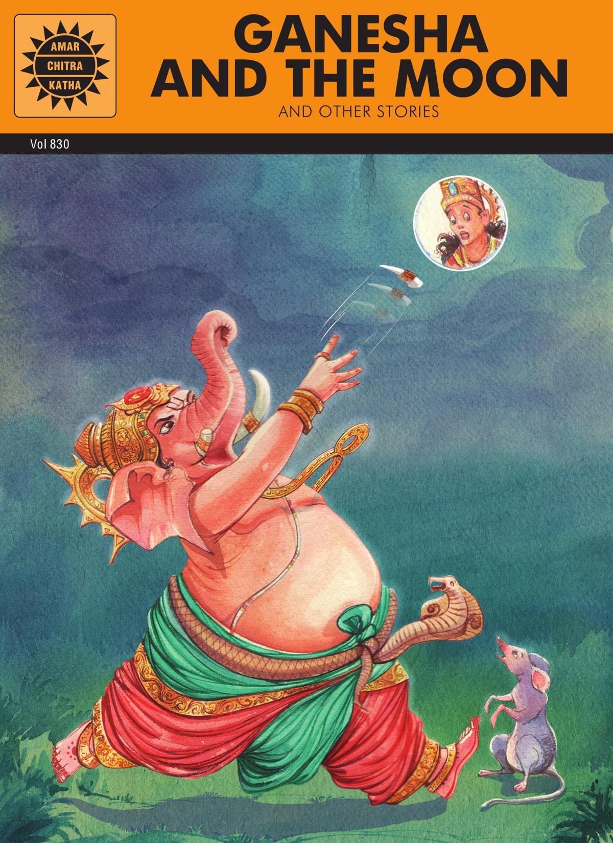 Ganesh And The Moon