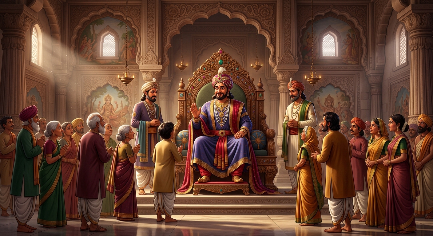 The King, the Brahman Youth & The Demon