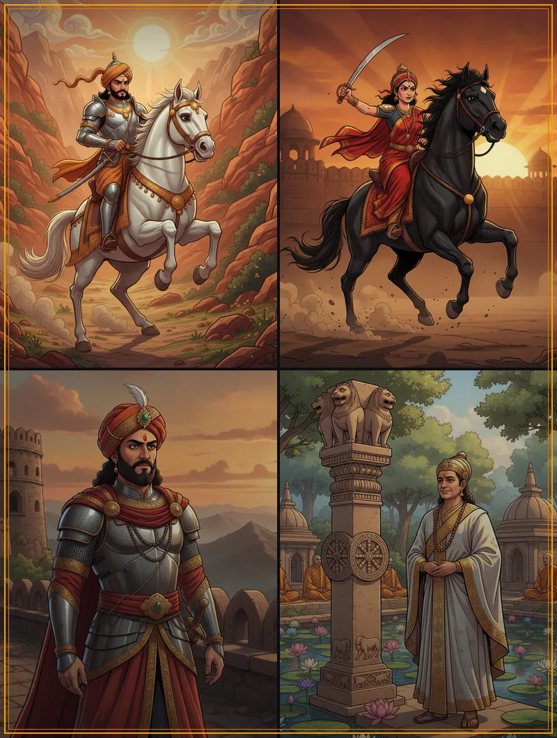 Amar Chitra Katha: Bravehearts & Rulers