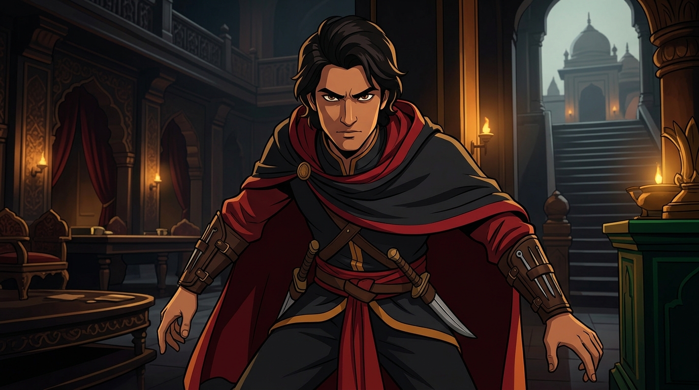 Apaharavarman vows to avenge the sage and teach the courtesan a lesson in psychological warfare