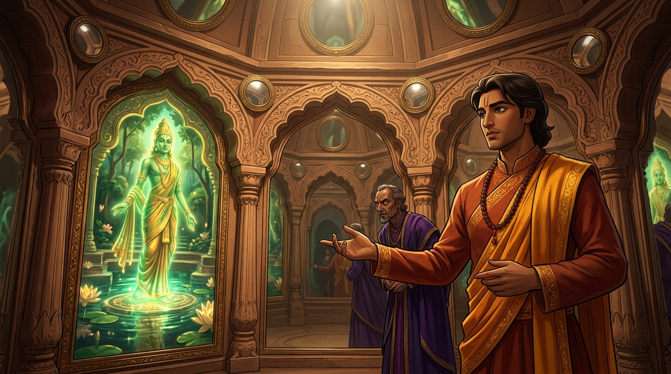 Upaharavarman devises psychological subterfuge using tyrant obsession with eternal youth to trap him