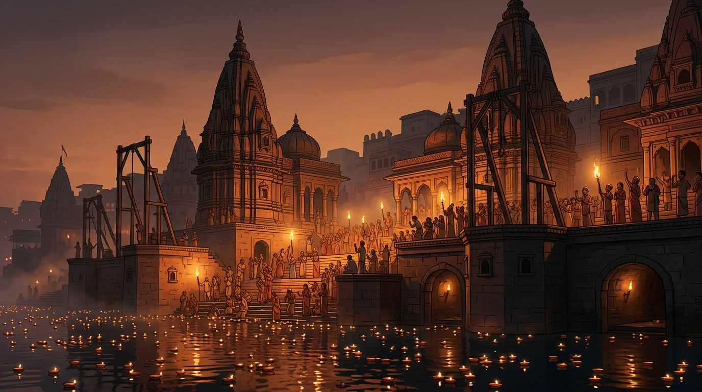 Arthapala in Kashi: The Subterranean Tunnel Rescue & The Scaffold Coup