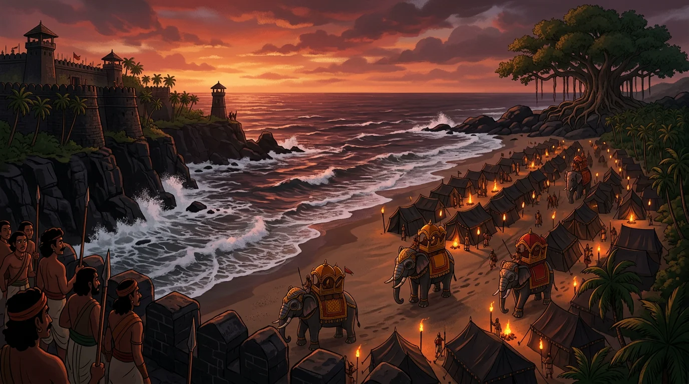 Mantragupta in Kalinga: The Ocean Infiltration & The Lip Vow