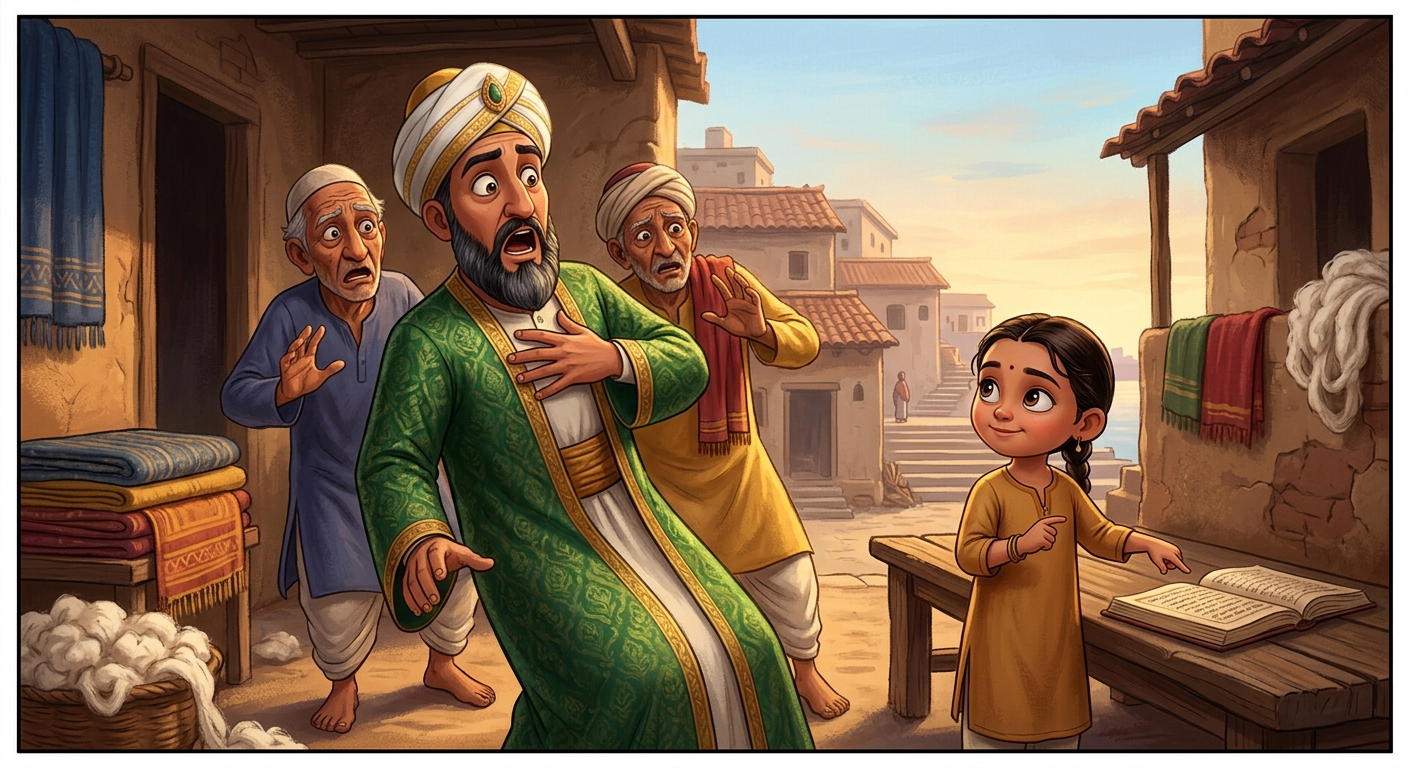 Chief Qazi and clerics staggering back in utter astonishment