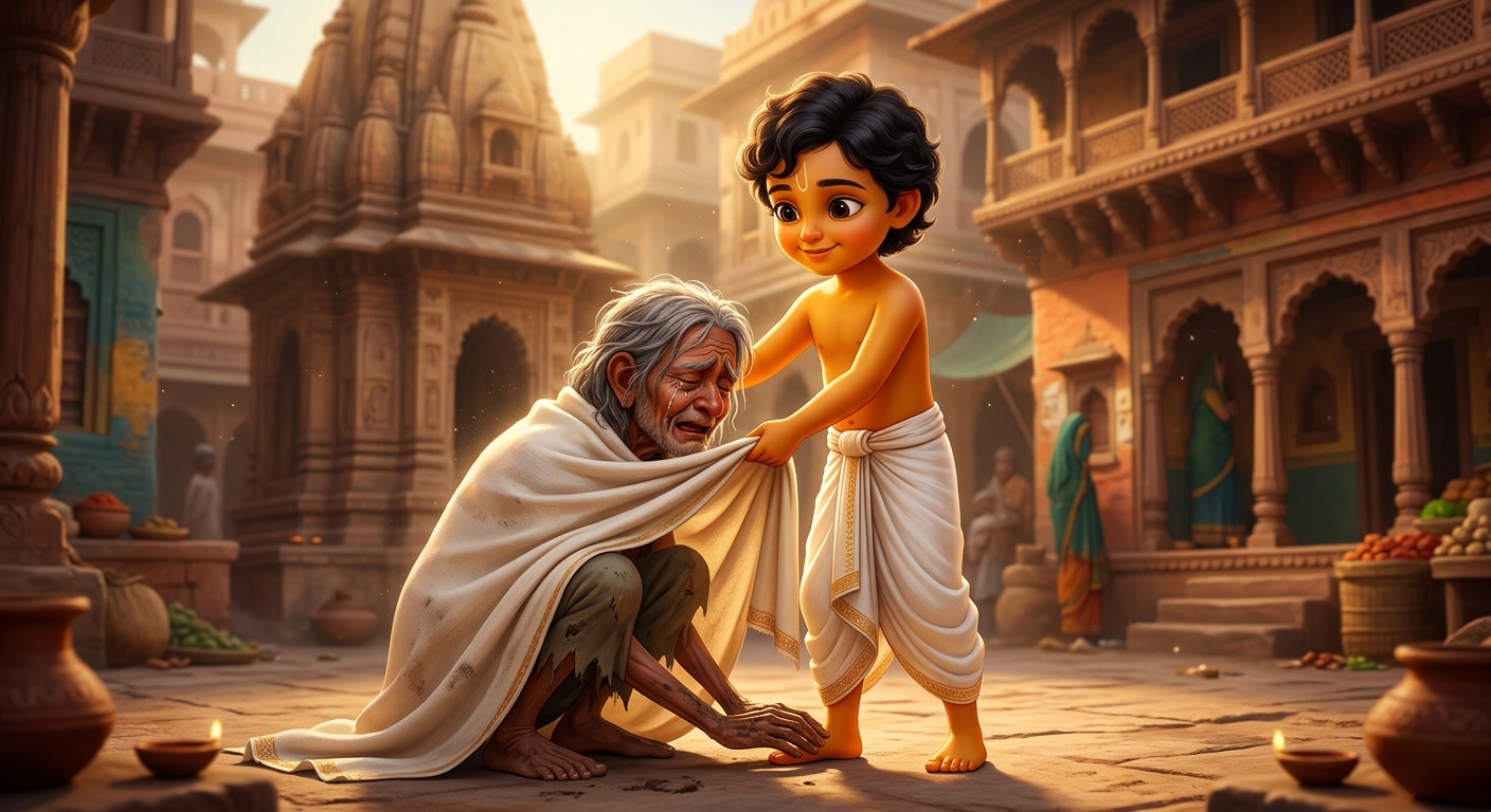 The Market of Kashi & The Gift of Cloth
