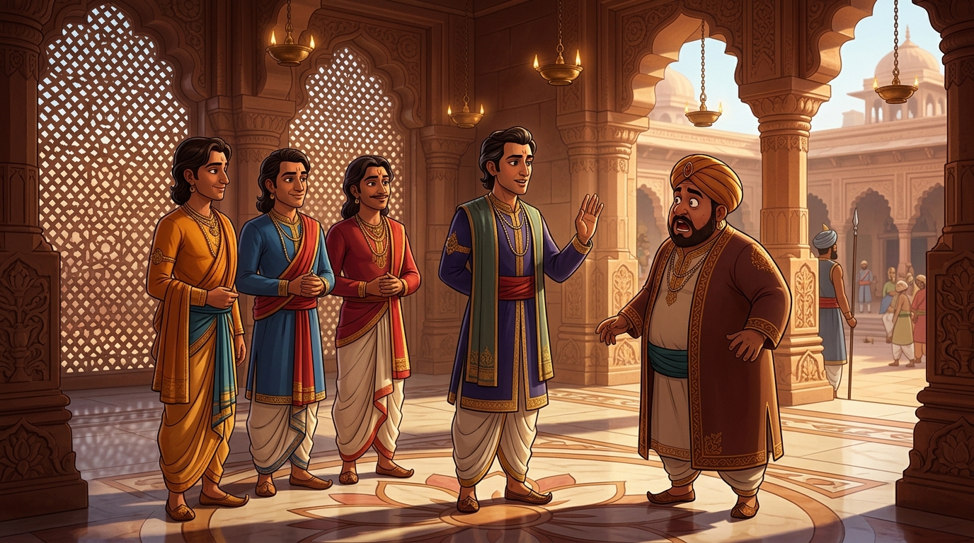 Brother 4 adding about wheat, honey, and a pregnant woman, the merchant shouting in shock