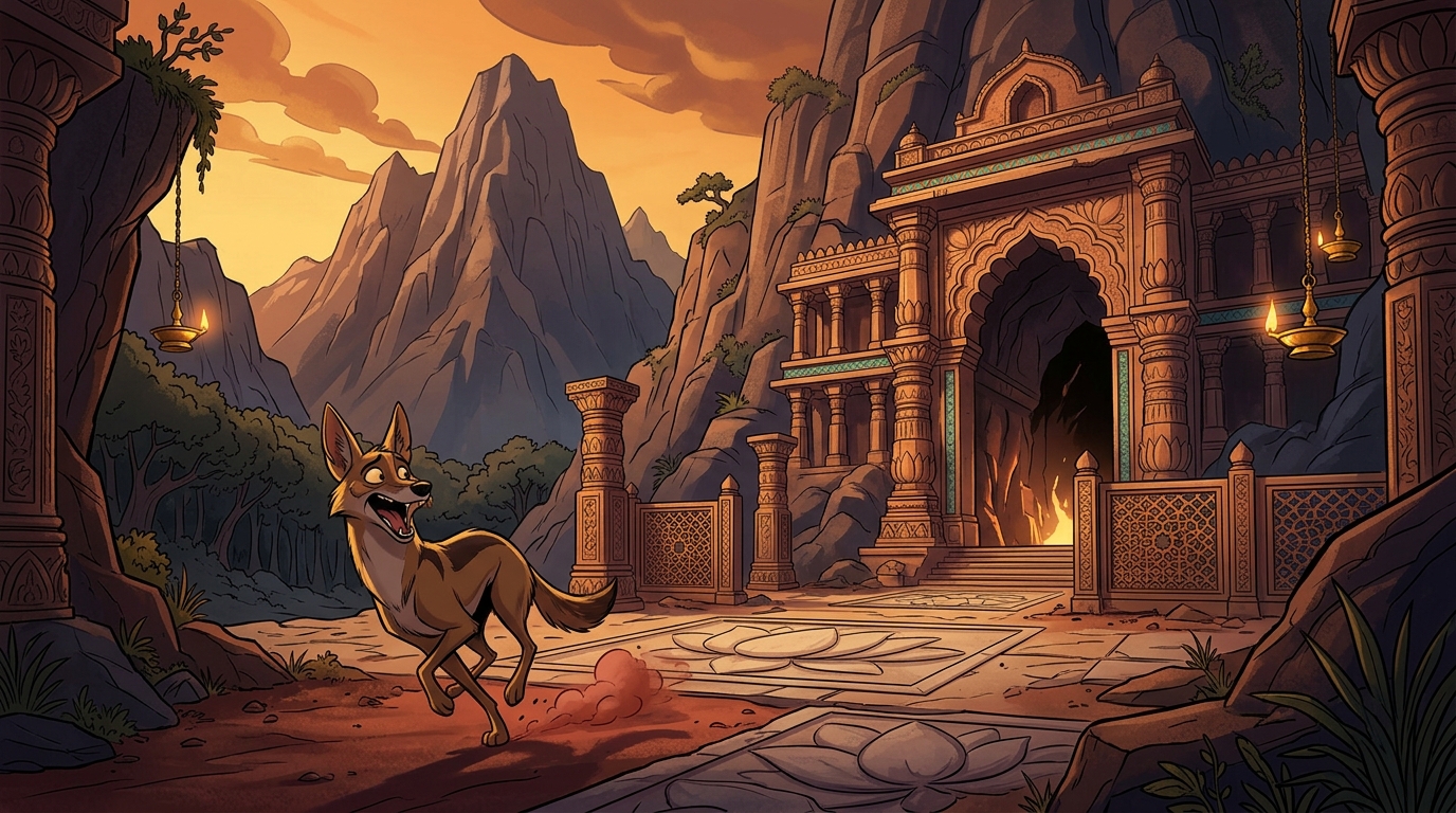 The deafening roar echoing across the valley, the laughing jackal sprinting into the safe forest