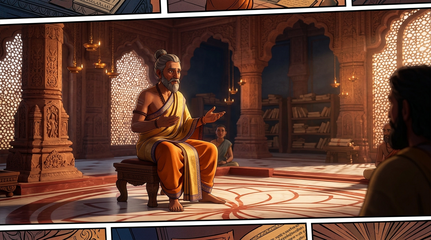 Varahamitra responds: 'Truth spoken with sweetness is amrita, but truth spoken with malice is poison!'