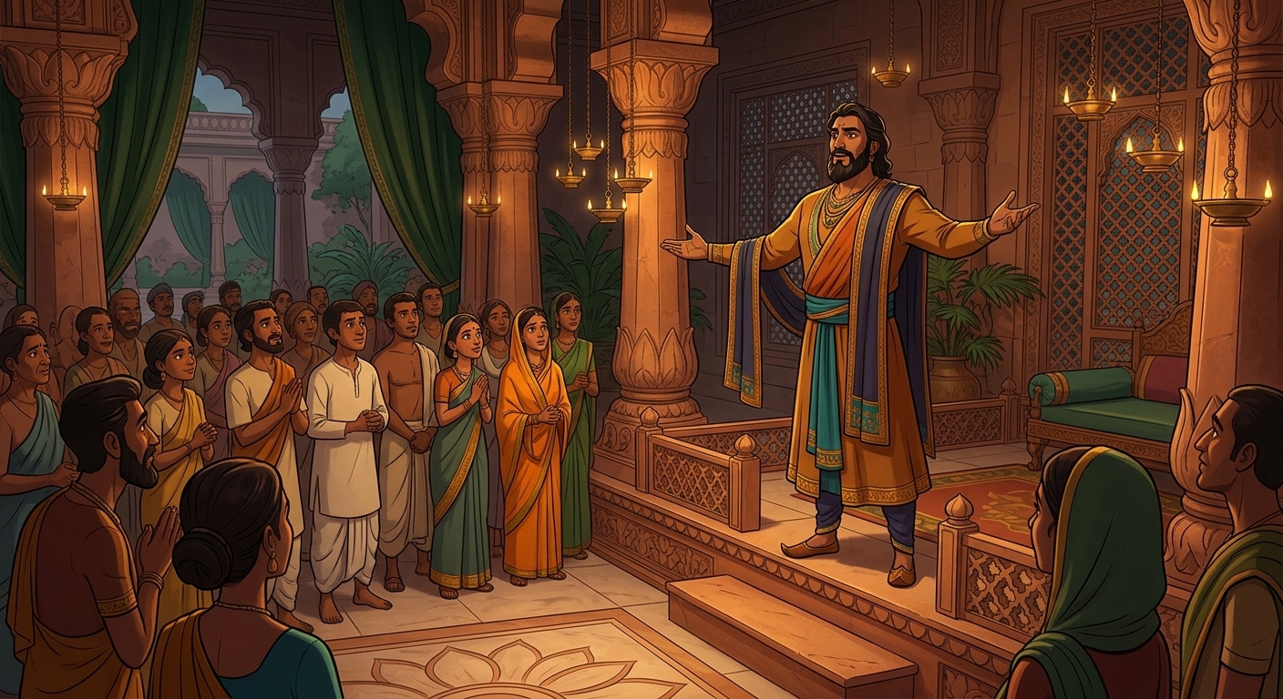 The Emperor proclaims: 'True medicine is harmony with nature and simplicity, not artificial luxury!'