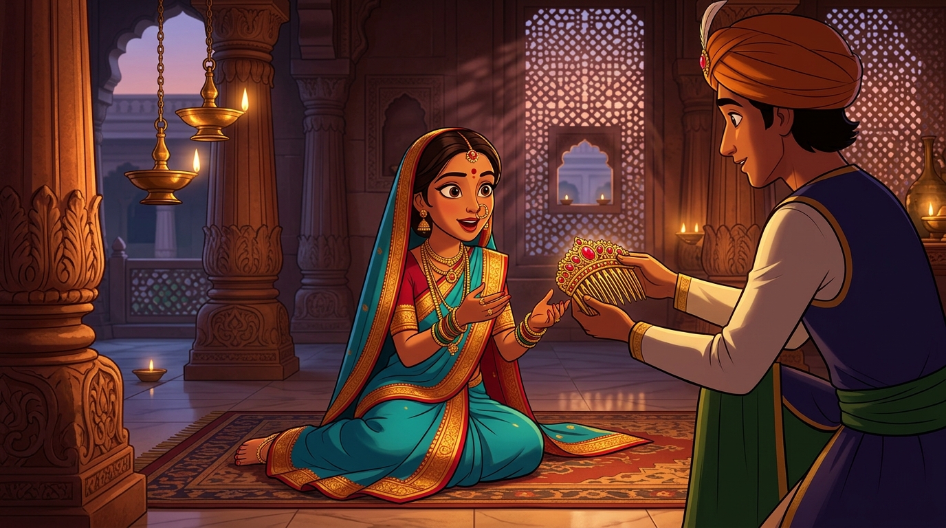 The Forty-Eighth Night: The Three Merchants & The Bag of Pearls
