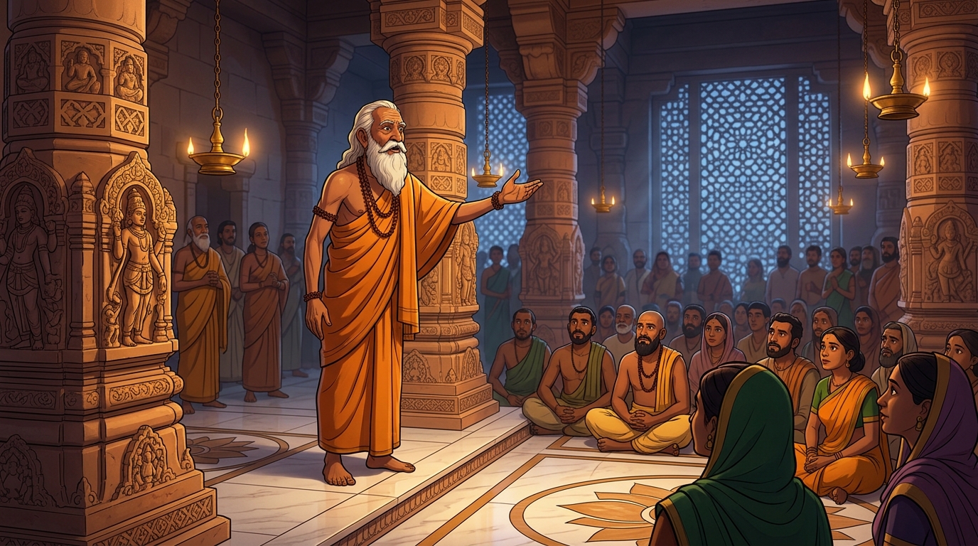 Sage proclaims: 'Weapons breed fury, but fearless compassion disarms the fiercest predators!'