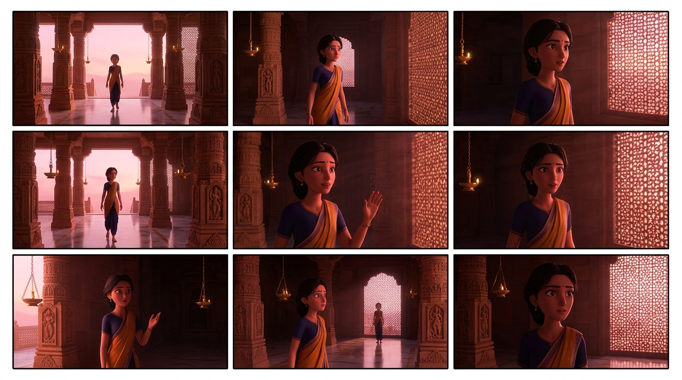 Under pink morning dawn light, the mantle glows soft rose, crimson, and warm amber