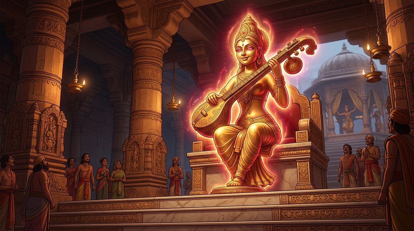 Kamakandala speaks: 'Do you possess the aesthetic wisdom and sacrifice of Vikramaditya?'