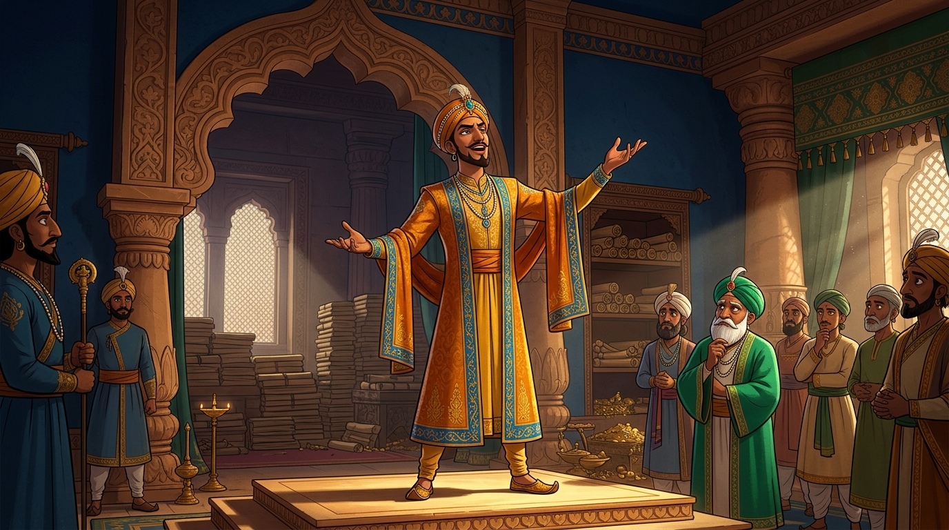 The proud scholar proclaims that supreme sovereignty is founded upon scholastic conquest