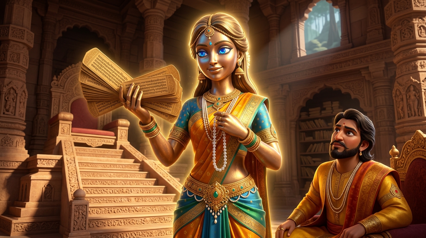Vidyavati challenges: 'Have you ever honored silent, egoless wisdom above proud scholars?'