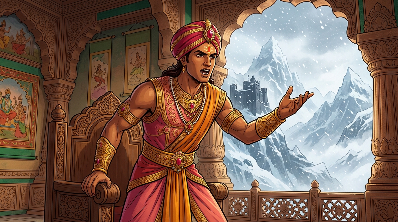 Vikramaditya rises from his throne: 'A daughter of Bharat suffering in an icy dungeon is a dishonor!'