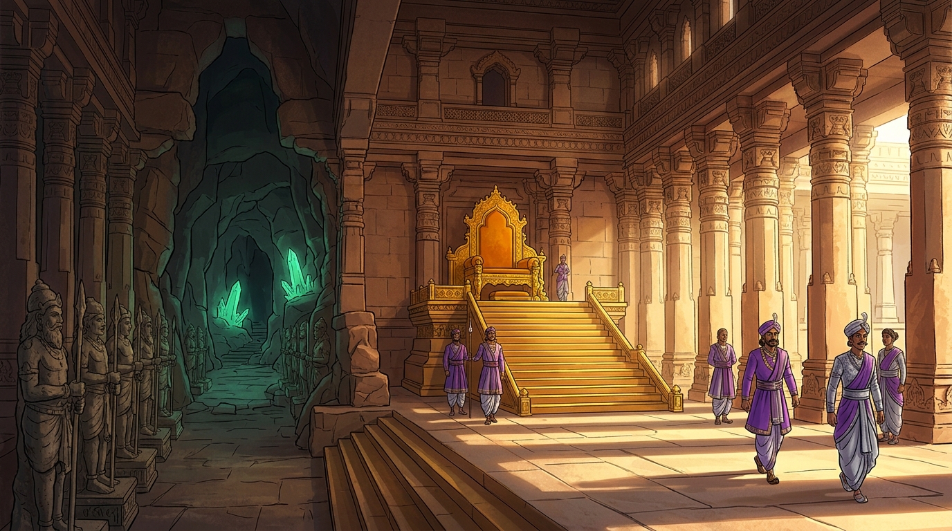 The Twenty-First Statue: Chandrajyoti & The Cave of Illusions