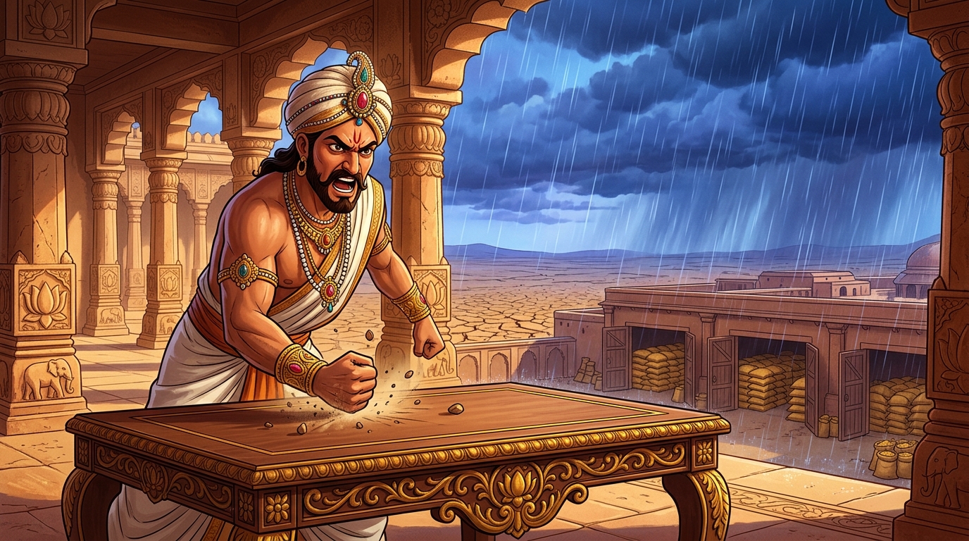 Vikramaditya slams his fist in righteous fury: 'The earth belongs to God, not to borders!'