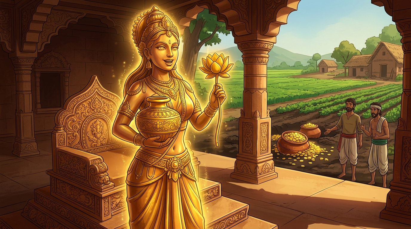Vasumati speaks: 'Do you possess the judicial purity of Vikramaditya?'