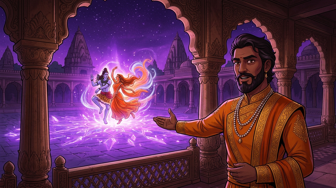 Vikramaditya explains: 'Mother Parvati is Prakriti—the dynamic cosmic grace'